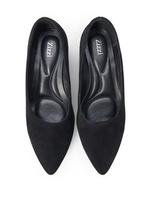 Zizzi Wide fit - Pump i ruskind, Black, Packshot image number 2