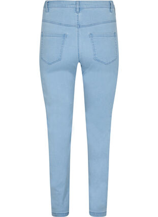 Zizzi Slim fit Emily jeans med normal talje, Ex Lt Blue, Packshot image number 1