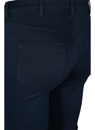 Zizzi Super slim Amy jeans med høj talje, Unwashed, Packshot image number 3