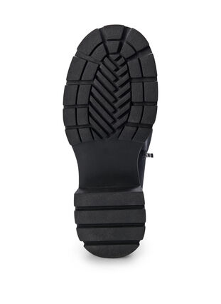 Zizzi Wide fit - Høj støvle med stretch, Black, Packshot image number 2