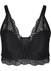 Blonde bralette med blød vattering