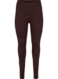 Basis leggings i viskose, Coffee Bean