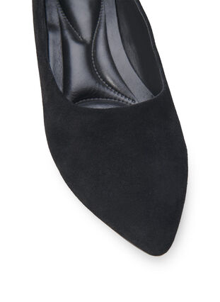 Zizzi Wide fit - Pump i ruskind, Black, Packshot image number 3