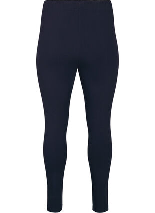 Zizzi Leggings i bomuld med foer, Night Sky, Packshot image number 1