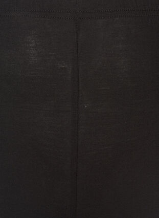 Zizzi Basis leggings i viskose, Black, Packshot image number 2