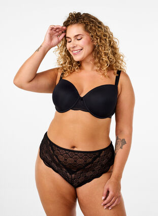 Zizzi Brazilian blondetrusse, Black, Model image number 0