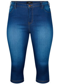 Højtaljede Amy capri jeans med super slim fit