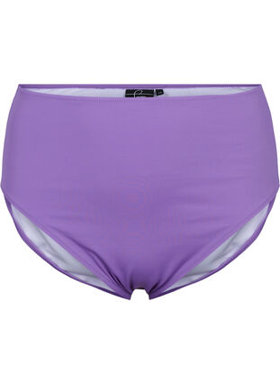 Zizzi Bikini trusse med høj talje, Royal Lilac, Packshot image number 0
