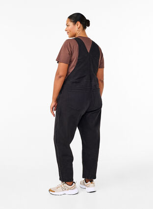 Zizzi Denim overalls, Black, Model image number 1