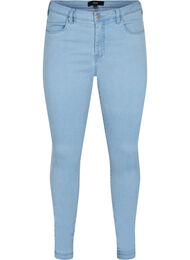 Super slim Amy jeans med høj talje, Ex Lt Blue