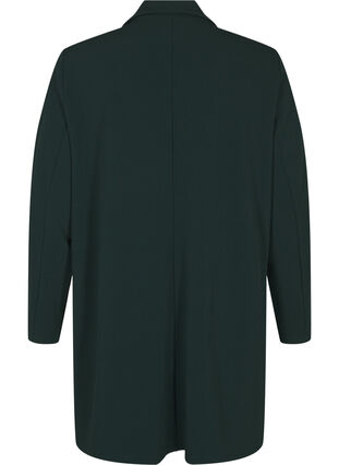 Zizzi FLASH - Lang blazer med lommer, Scarab, Packshot image number 1