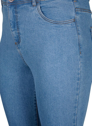 Zizzi FLASH - Jeans med super slim fit, Light Blue, Packshot image number 2