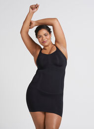 Shapewear kjole med tynde stropper, Black, Model