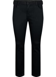 Slim fit Emily jeans med normal talje, Black, Packshot