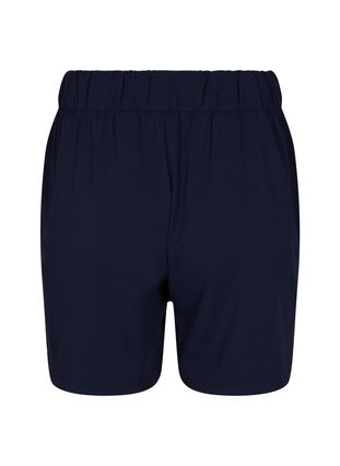 Zizzi Shorts med lommer og løs pasform, Night Sky, Packshot image number 1