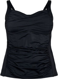 Tankini med draperinger, Black