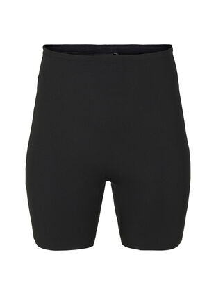 Zizzi Light shapewear shorts med høj talje, Black, Packshot image number 0