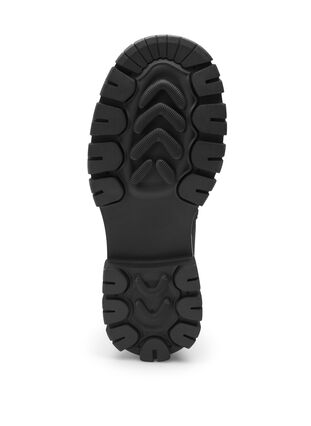 Zizzi Wide fit - Høj støvle med stretch, Black, Packshot image number 5