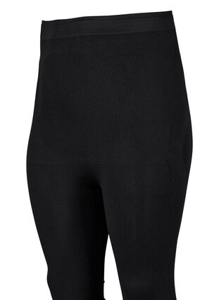 Zizzi Shapewear leggings med høj talje, Black, Packshot image number 3