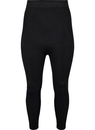 Zizzi Shapewear leggings med høj talje, Black, Packshot image number 0