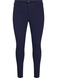 Slim fit bukser med lommer, Evening Blue