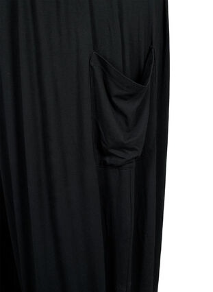 Zizzi Ærmeløs jumpsuit med lommer, Black, Packshot image number 3