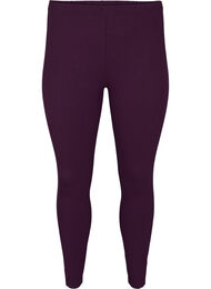 Basis leggings i viskose, Potent Purple