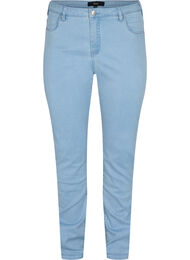 Slim fit Emily jeans med normal talje, Ex Lt Blue