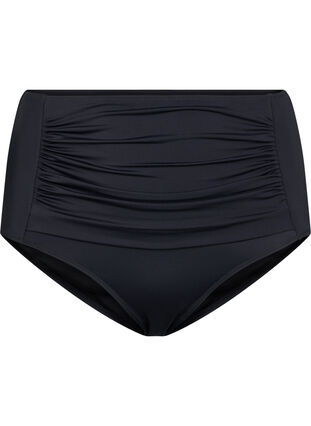 Zizzi Bikini underdel med høj talje, Black, Packshot image number 0