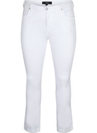 Slim fit Emily jeans med normal talje, White, Packshot