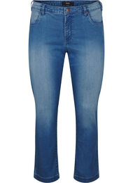 Slim fit Emily jeans med normal talje, Light blue, Packshot