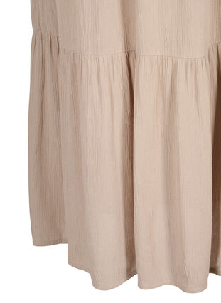 Zizzi Lang nederdel med elastik i taljen, Nomad, Packshot image number 3