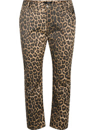 Emily jeans med leopardprint, Leo AOP