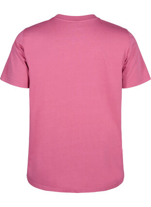 Zizzi Basis t-shirt i bomuld med rund hals , Malaga, Packshot image number 1