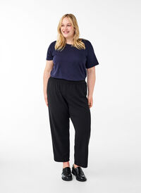 FLASH - Bukser med straight fit, Black, Model