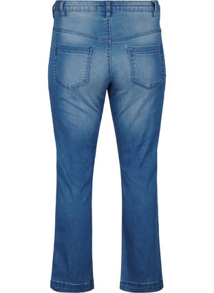 Zizzi Slim fit Emily jeans med normal talje, Light blue, Packshot image number 1