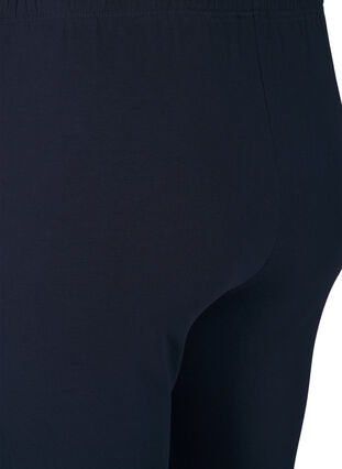 Zizzi Leggings i bomuld med foer, Night Sky, Packshot image number 3