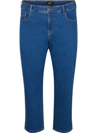 Cropped Vera jeans med straight fit